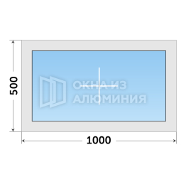 Остекление доступное алюминиевое AL-882